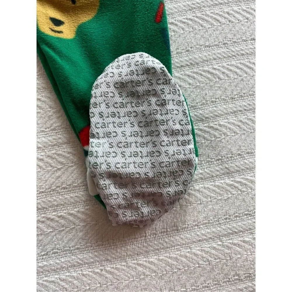 CARTER’S 2 -18M WINTER FLEECE FOOTED SLEEPERS